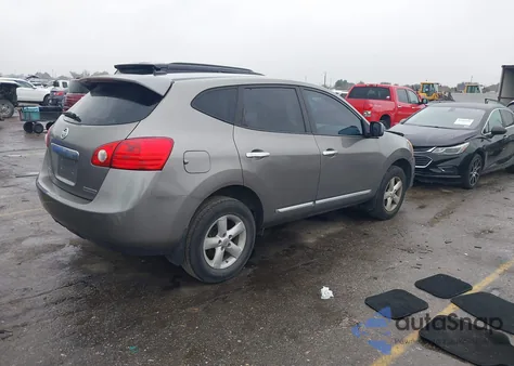 2013 Nissan Rogue S из США, поврежденный, VIN JN8AS5MT2DW551201